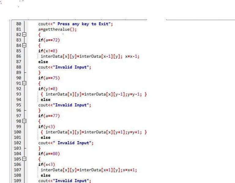 C++ Program: Number Puzzle Game On Turbo-C++ - Code With C