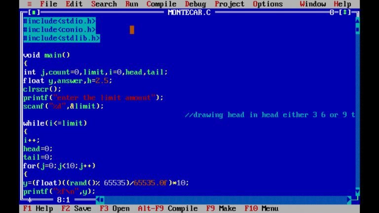 C Program: Simple Explanation On Monte Carlo Algorithm - Code With C