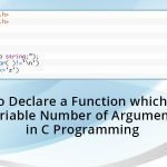 How-to-Declare-a-Function-which-takes-Variable-Number-of-Arguments-in-C-Programming