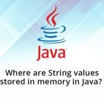 Where are String values stored in memory in Java?