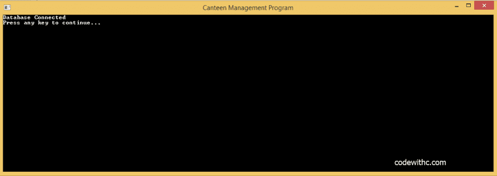 canteen management system c plus plus mysql university 1 C++ Program: Canteen Management System in C++ and MySQL