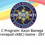 C Program Kaun Banega Crorepati KBC Game 2017 C Program: Kaun Banega Crorepati (KBC) Game (Who Will Become a Millionaire) - 2018