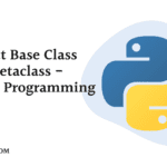 Abstract Base Class with metaclass - Python Programming