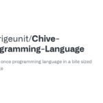 Chive-How-to-Program-in-the-Chive-Programming-Language