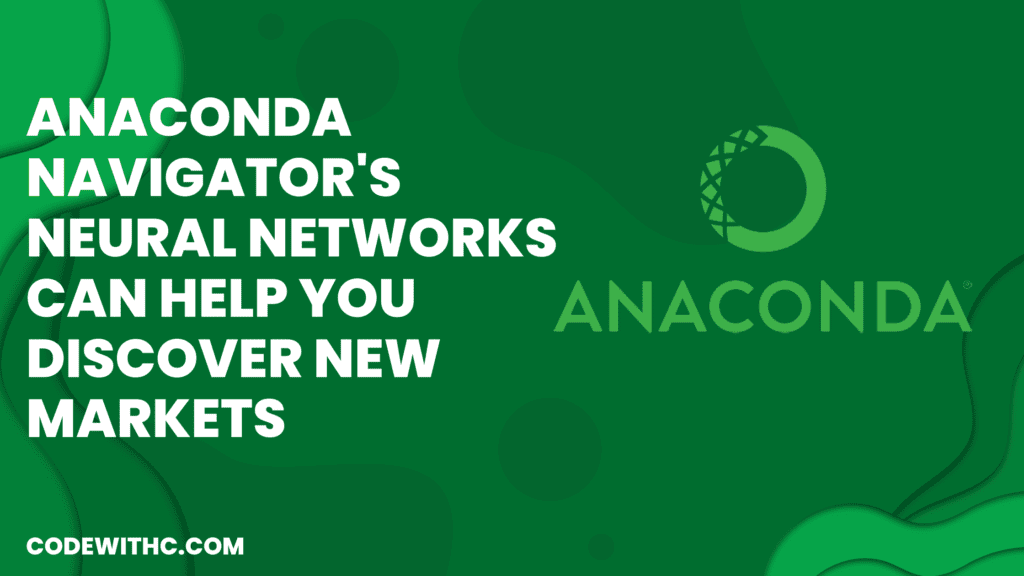 The future of business analytics Anaconda Navigator - Predictive Analytics