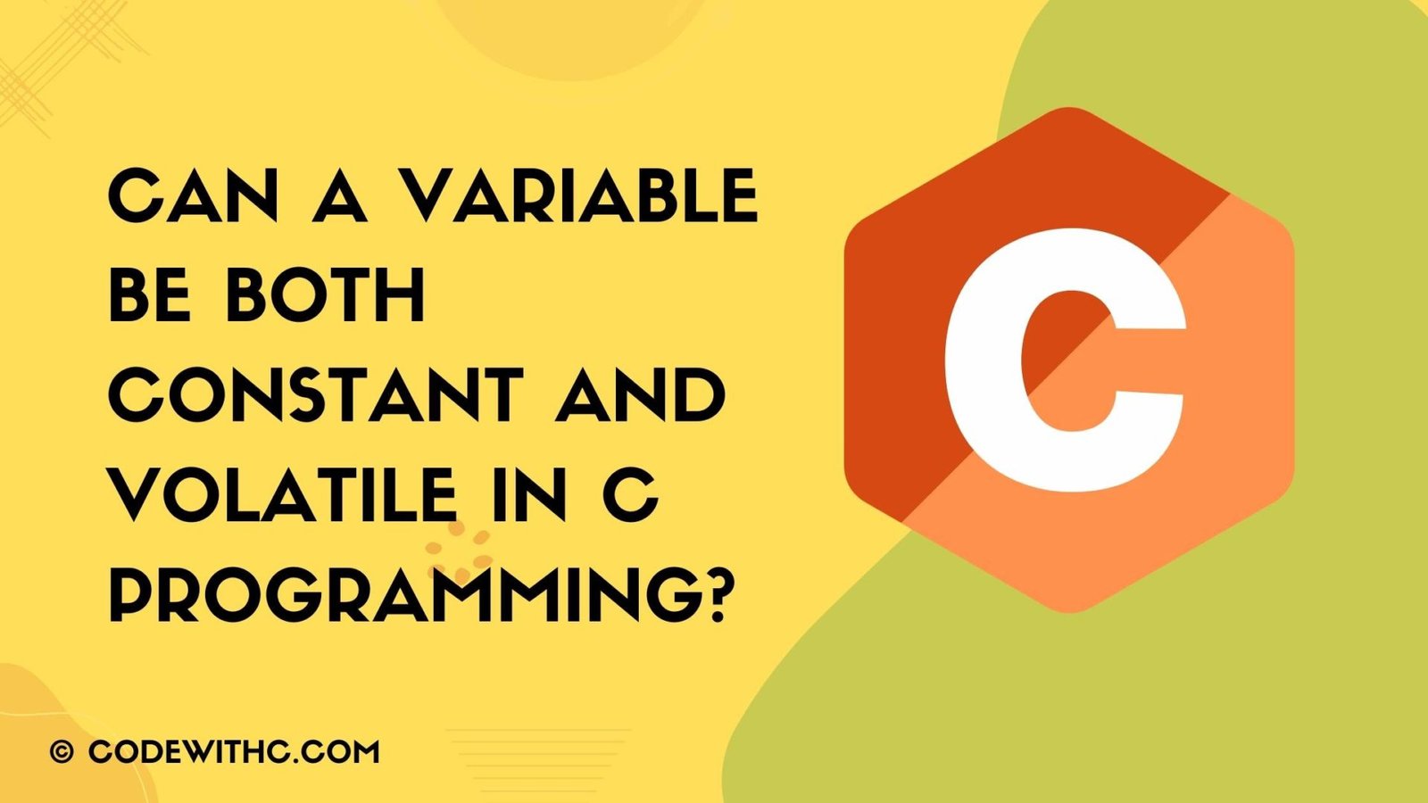 can-a-variable-be-both-constant-and-volatile-in-c-programming-code