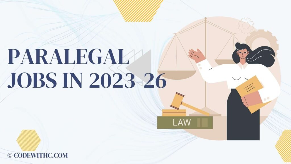 Paralegal Jobs in 2023-26