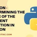 Python - Determining the name of the current function in Python