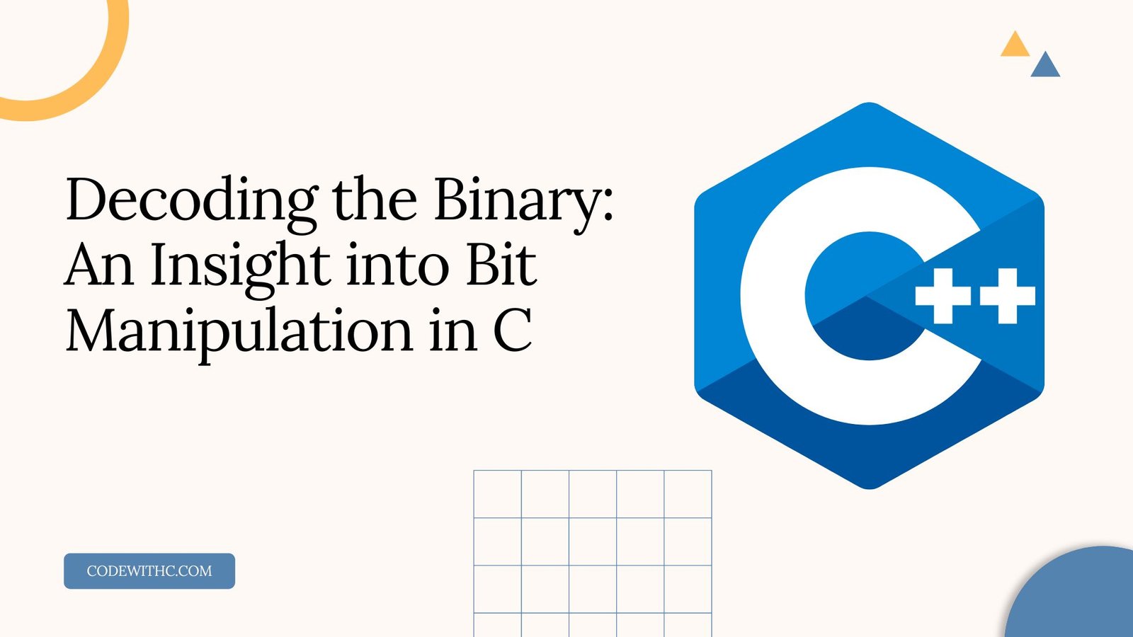 Decoding the Binary: An Insight into Bit Manipulation in C