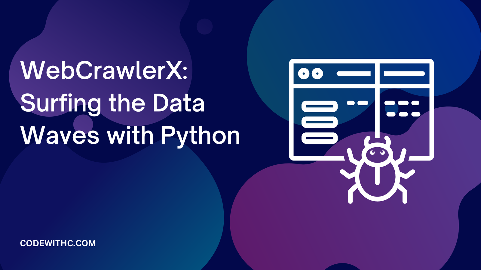 WebCrawlerX: Surfing the Data Waves with Python