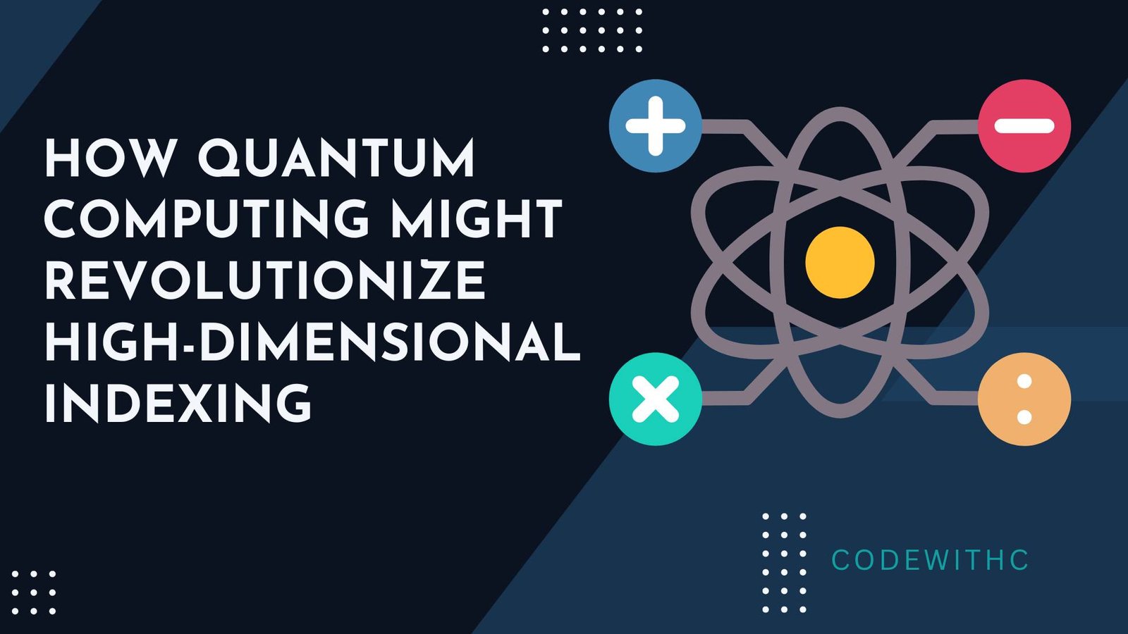 How Quantum Computing Might Revolutionize High-Dimensional Indexing