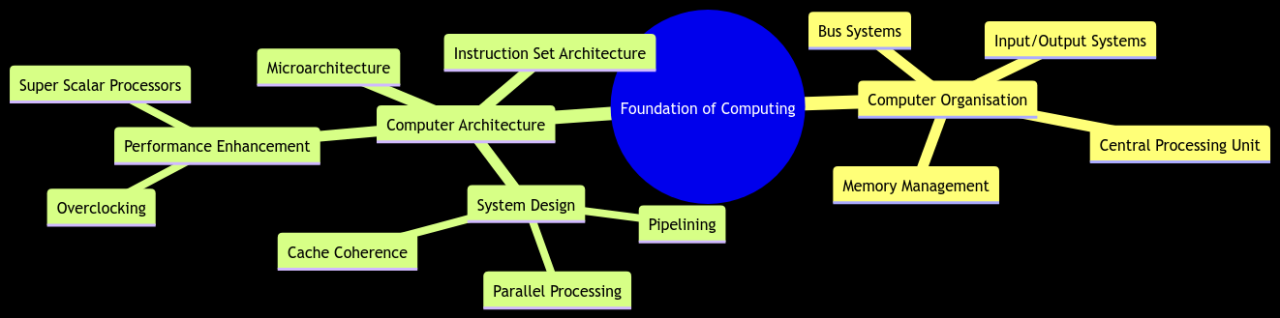 The Foundation of Computing: Computer Organisation and Architecture
